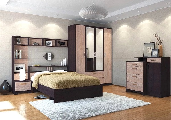 Мебель с кромкой пвх 0,4*19 мм PV1708 - пример использования. Цвет дуб французский.