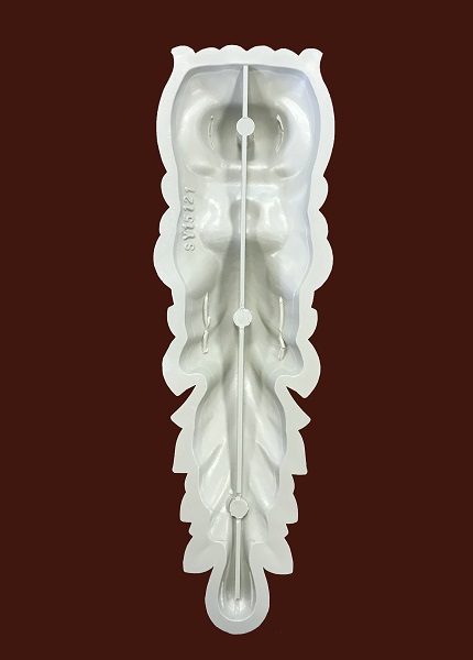 Декор вертикальный SY 15121 вид сзади.