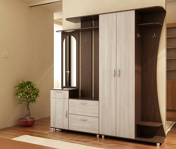 Мебель с кромкой пвх 1,8*42 мм BR600 - пример использования. Цвет выбеленное дерево.