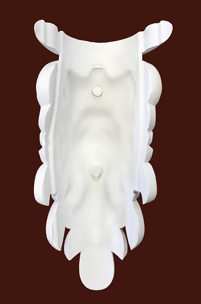 Декор с внутренним радиусом SY 88255 вид сзади.