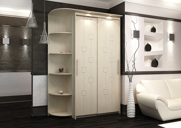 Мебель с врезным кантом пвх 017B BK4158 - пример использования.