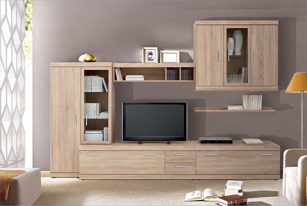 Мебель с кромкой пвх 0,4*25 мм PV3181 - пример использования. Цвет дуб сонома.