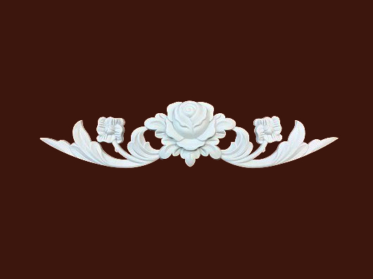 Декоративный элемент SY 1217 из гибкого ПВХ для фасадов и мебели различного назначения.