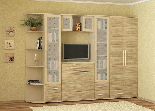 Мебель с кромкой пвх 0,4*19 мм PV5703 - пример использования. Цвет клен.