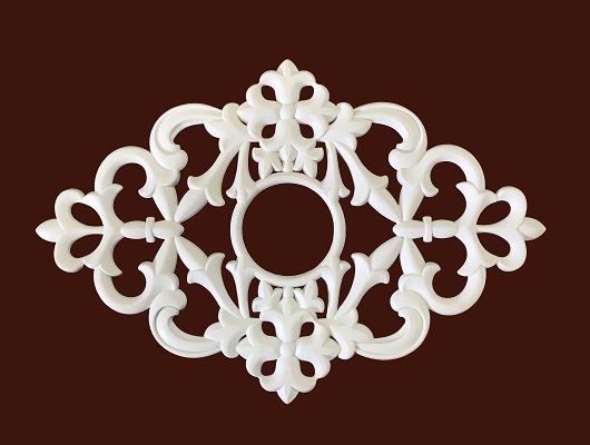 Декоративный элемент SY 15253 из гибкого ПВХ для фасадов и мебели различного назначения.