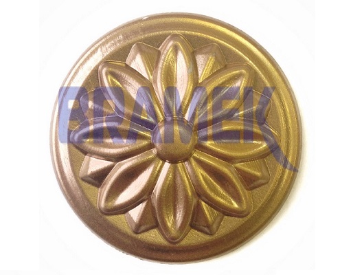 Розетка мебельная из ПВХ SY 8832 с гальваническим покрытием.