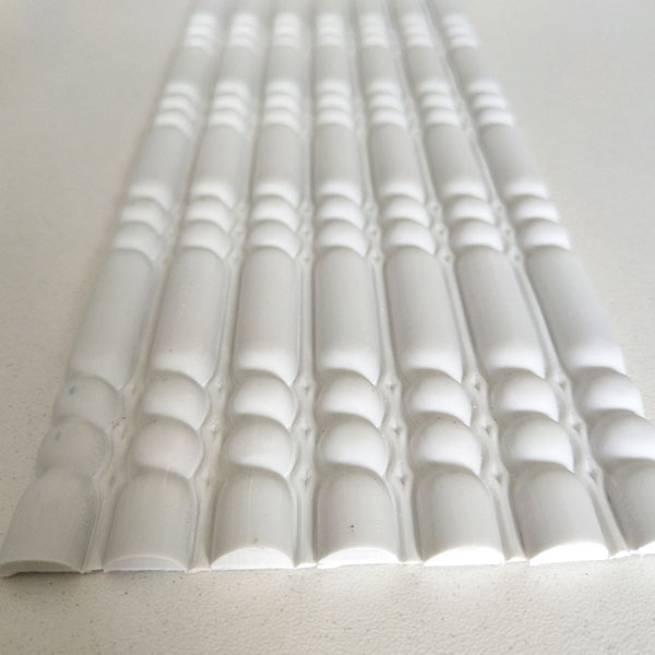 Гибкий мебельный молдинг ПВХ SY 282. Количество полос в рулоне.