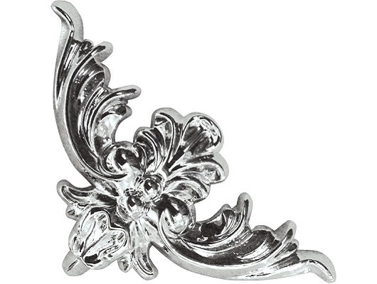 Угловой декор пвх SY0624 с гальваническим покрытием