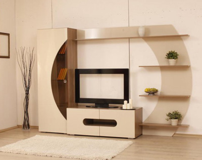 Мебель с кромкой пвх 1*45 мм BR710 - пример использования. Цвет бежевый.