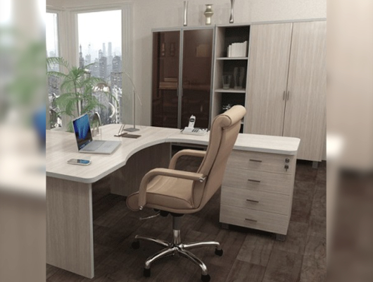 Мебель с кромкой пвх 1,8*22 мм BR223 - пример использования. Цвет дуб атланта.