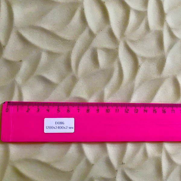 3Д панель D 086 гибкая для стен, потолков, дверей и мебели - размер рисунка