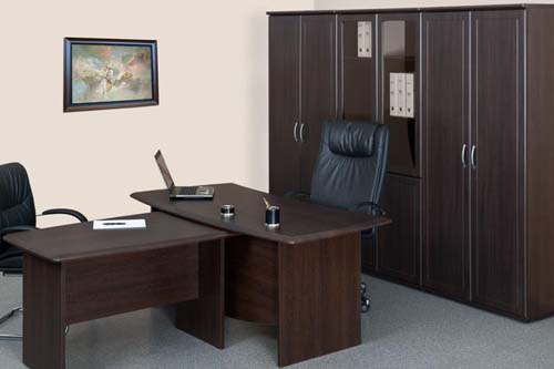 Мебель с кромкой пвх 0,4*19 мм BR250 - пример использования. Цвет дуб венге.