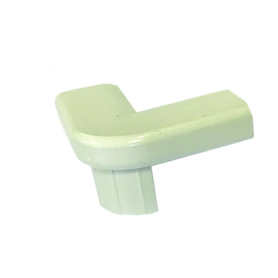 Заглушка белая SY 19070 для рекламного профиля.