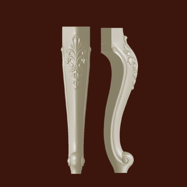 Опора мебельная SY 1202 из ABS-пластика.