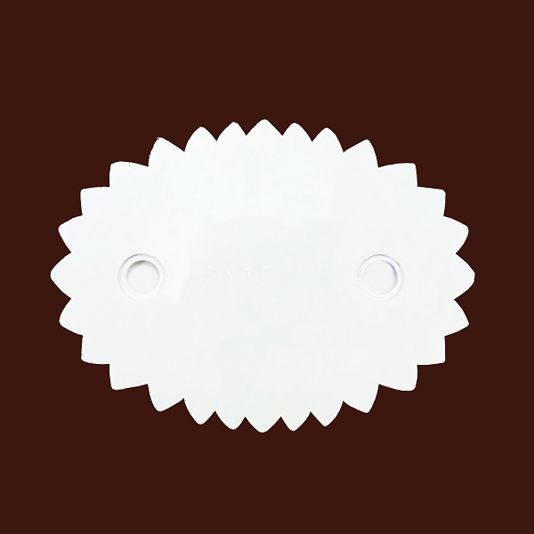 Декоративная розетка из ПВХ SY 15113 вид сзади.