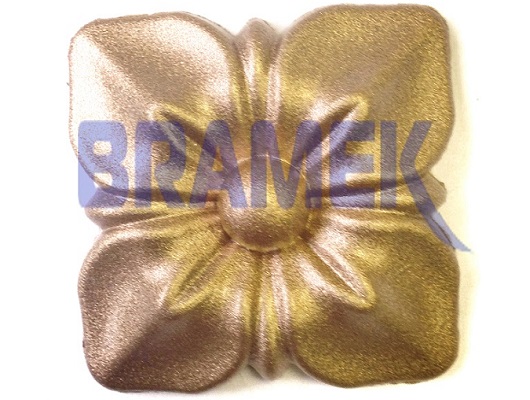 Розетка мебельная из ПВХ SY 8833 с гальваническим покрытием.