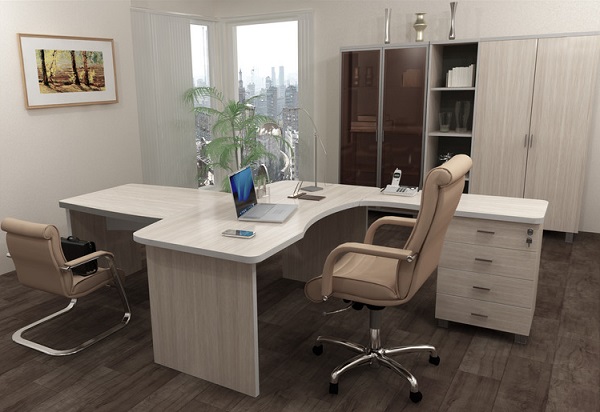 Мебель с кромкой пвх 0,4*25 мм PV4123 - пример использования. Цвет дуб атланта.