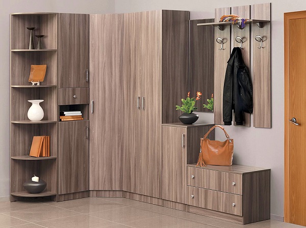 Мебель с кромкой пвх 0,4*25 мм BR451 - пример использования. Цвет ясень шимо темный.