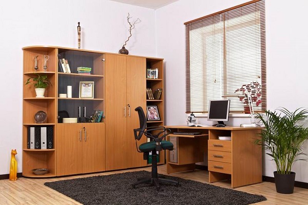 Мебель с врезным кантом пвх 017B BK7501 - пример использования.