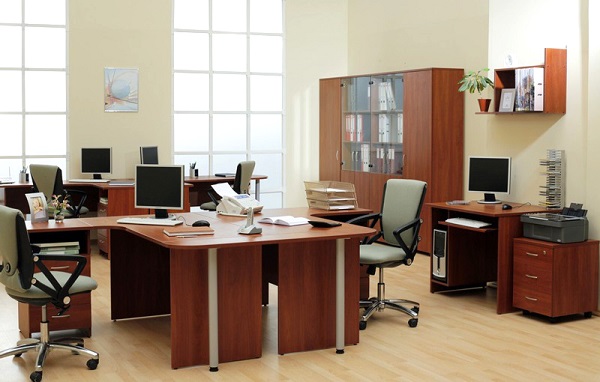 Мебель с кромкой пвх 1*19 мм PV4974 - пример использования. Цвет яблоня локарно.