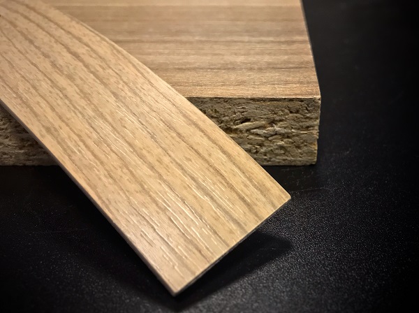 Кромочная лента ПВХ 1,8*65 мм BR454 с плитой вяз швейцарский.