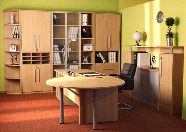 Мебель с кромкой пвх 0,4*19 мм PV4227 - пример использования. Цвет дуб светлый.