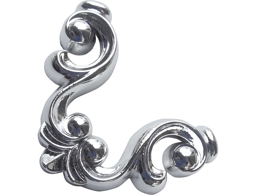 Угловой декор пвх SY 11208 с гальваническим покрытием