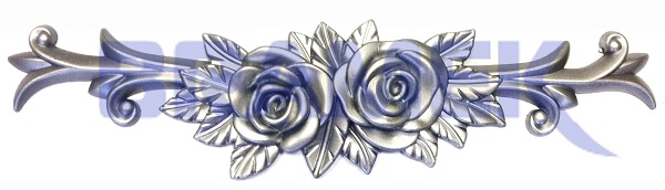 Мебельный декор из ПВХ SY 12162 с гальваническим покрытием.