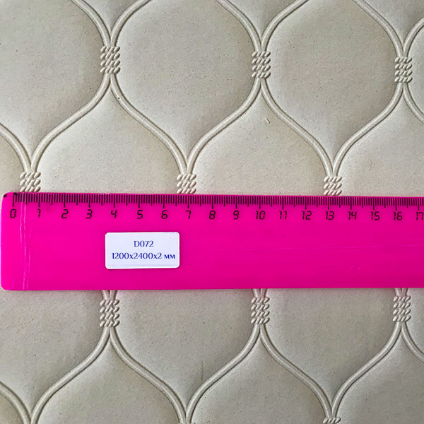 3Д панель D 072 гибкая для стен, потолков, дверей и мебели - размер рисунка