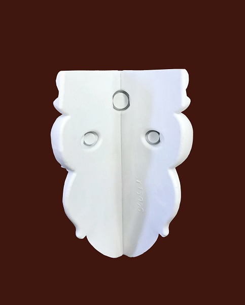 Декор с внутренним прямым углом SY 15076 вид сзади.