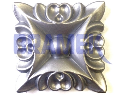 Розетка мебельная из ПВХ SY 11168 с гальваническим покрытием.