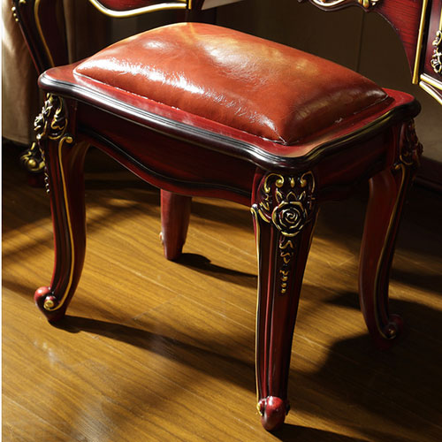 Декоративная опора из ABS-пластика SY 1288 для мебели - пример пуфика в классическом стиле.