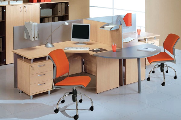 Мебель с кромкой пвх 0,4*19 мм PV5101 - пример использования. Цвет бук натуральный.