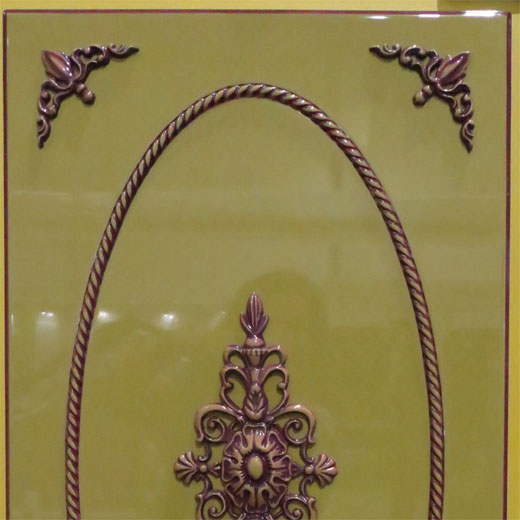 Угловой декор SY 0654 на мебели - пример использования.