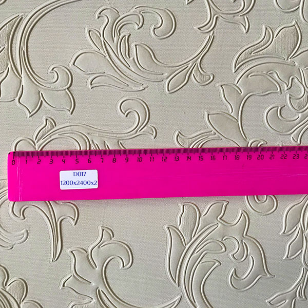 3Д панель D 017 гибкая для стен, потолков, дверей и мебели - размер рисунка