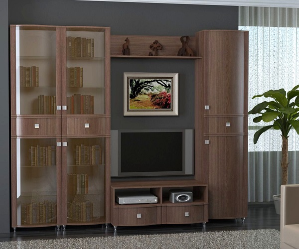 Мебель с врезным кантом пвх 017B BK3239 - пример использования.