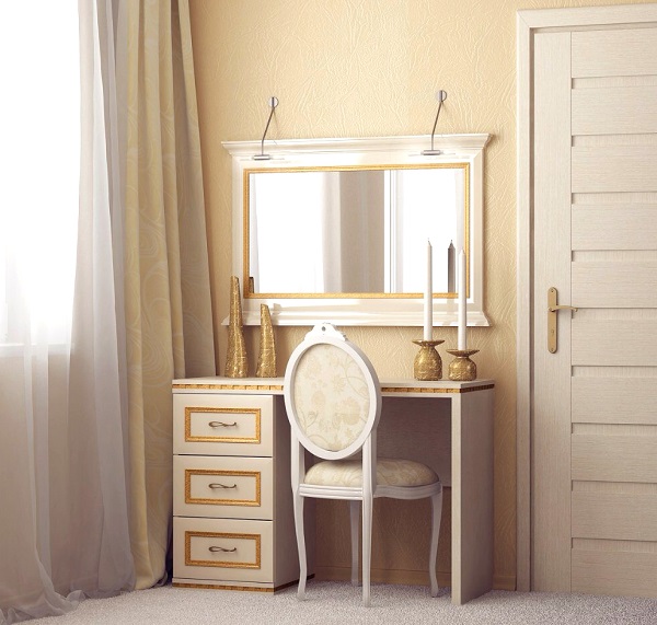 Мебель с кромкой пвх 1*19 мм BR601 - пример использования. Цвет вудлайн крем.