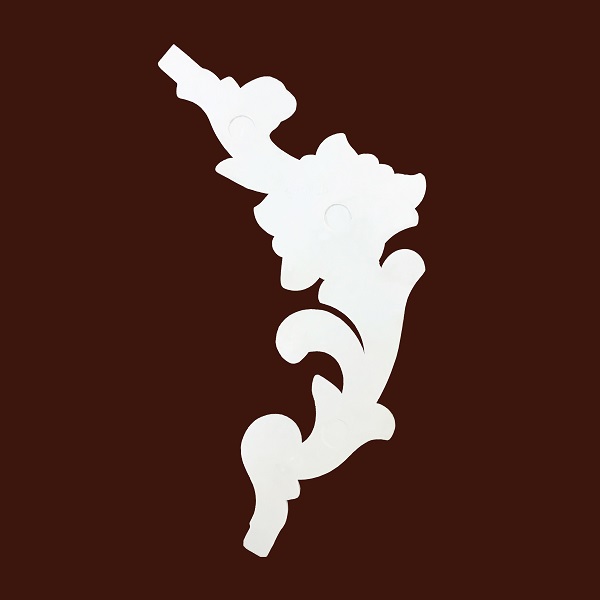 Мебельный угловой декор SY 88262-1 вид сзади