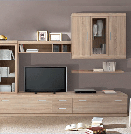 Мебель с кромкой пвх 0,4*19 мм PV3181 - пример использования. Цвет дуб сонома.