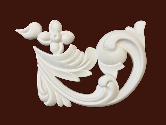 Декоративный элемент SY 1249-2 из гибкого ПВХ для фасадов и мебели различного назначения.