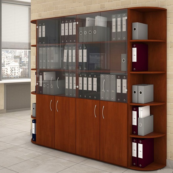 Мебель с кромкой пвх 1*28 мм PV4974 - пример использования. Цвет яблоня локарно.