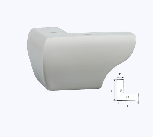 Мебельная опора SY 1170 схематичное изображение с указанием размеров.