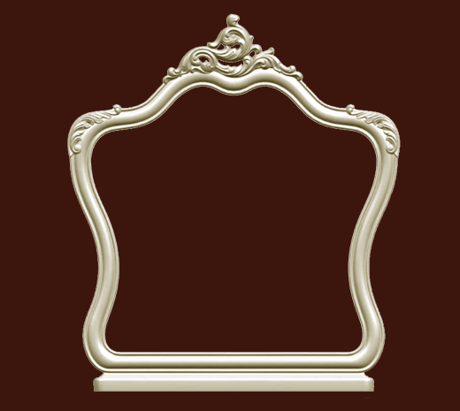 Декоративная рама SY 55005 из ABS-пластика для зеркала.