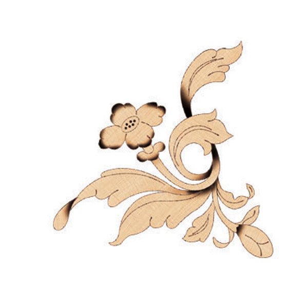 Переводная наклейка JL 753.2B для декорирования мебели.