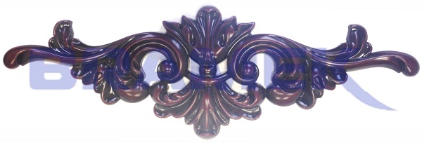 Окрашенный декор из гибкого ПВХ для мебели SY 1060.