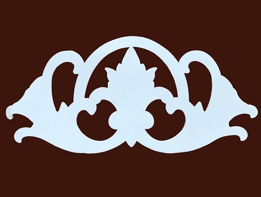 Мебельный декор SY 0839 вид сзади.