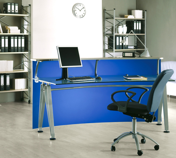 Мебель с врезным кантом пвх 017B silver - пример использования.