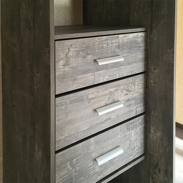 Мебель с кромкой пвх 1,8*28 мм BR261 - пример использования. Цвет дуб аррива.