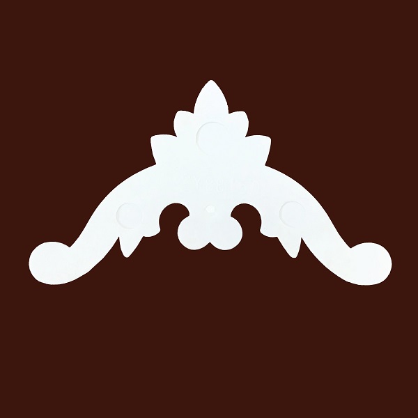 Мебельный угловой декор SY 88160 вид сзади