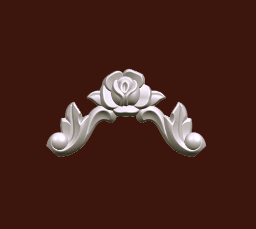 Угловой декоративный элемент SY 13200 для фасадов и мебели различного назначения.